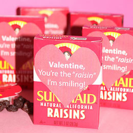 You're the raisin I'm smiling