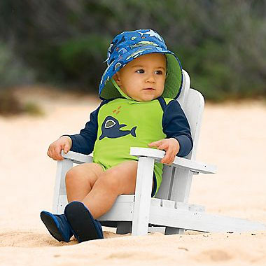 Cute hats also protect hair from the sun