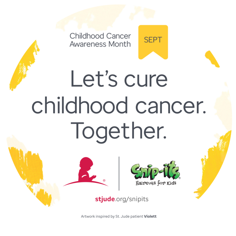 Let's cure childhood cancer. Together.