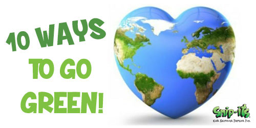 10 ways to go green for Earth Day