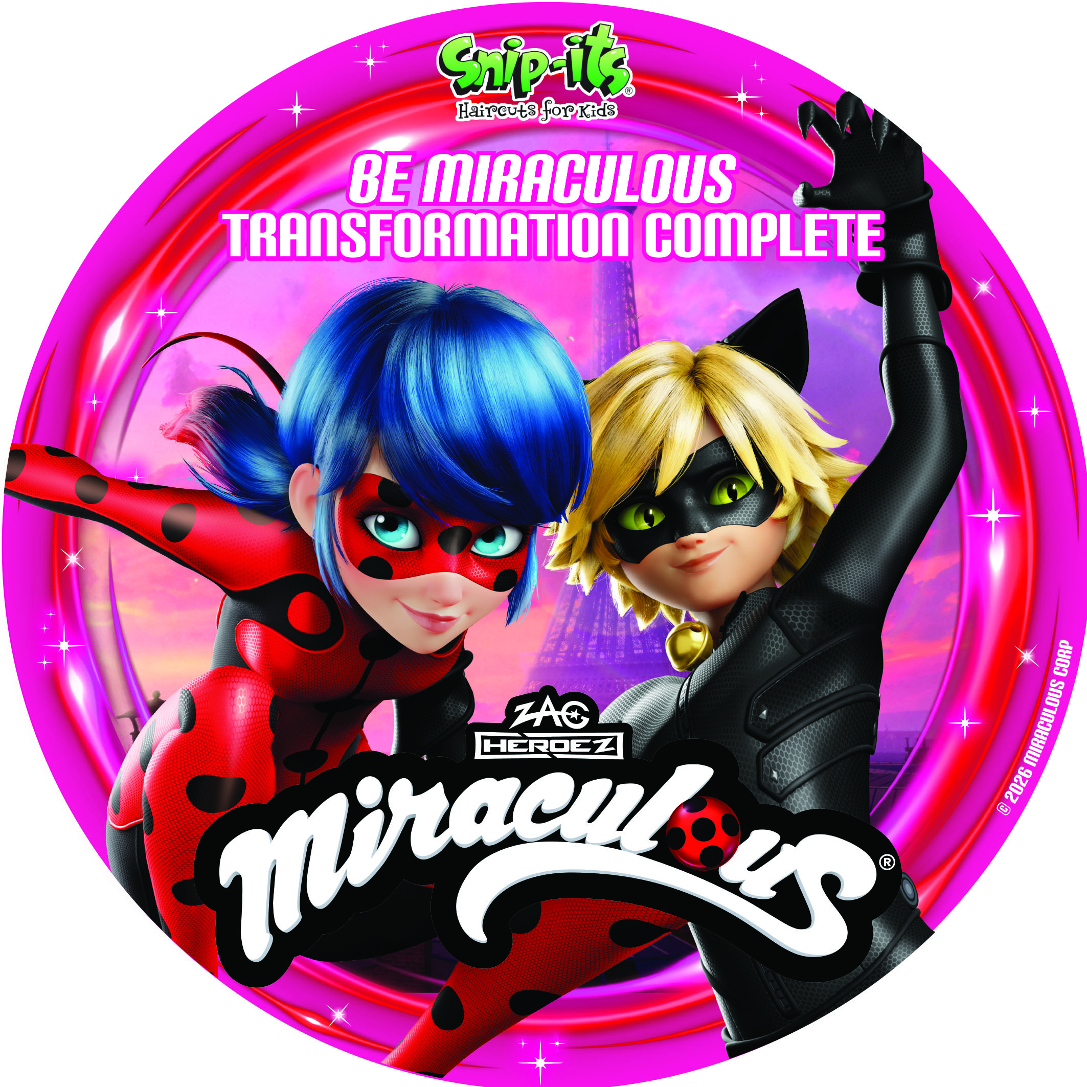 Be Miraculous
Transformation Complete