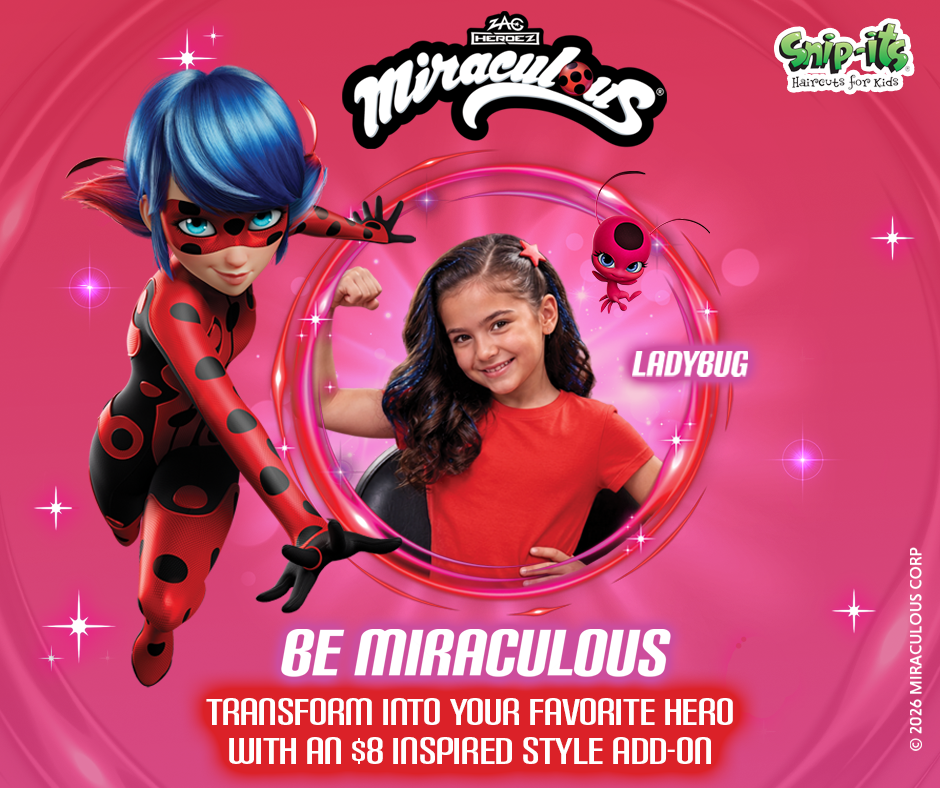 Be Miraculous
transform into your favorite hero with one of these inspired $8 add-ons